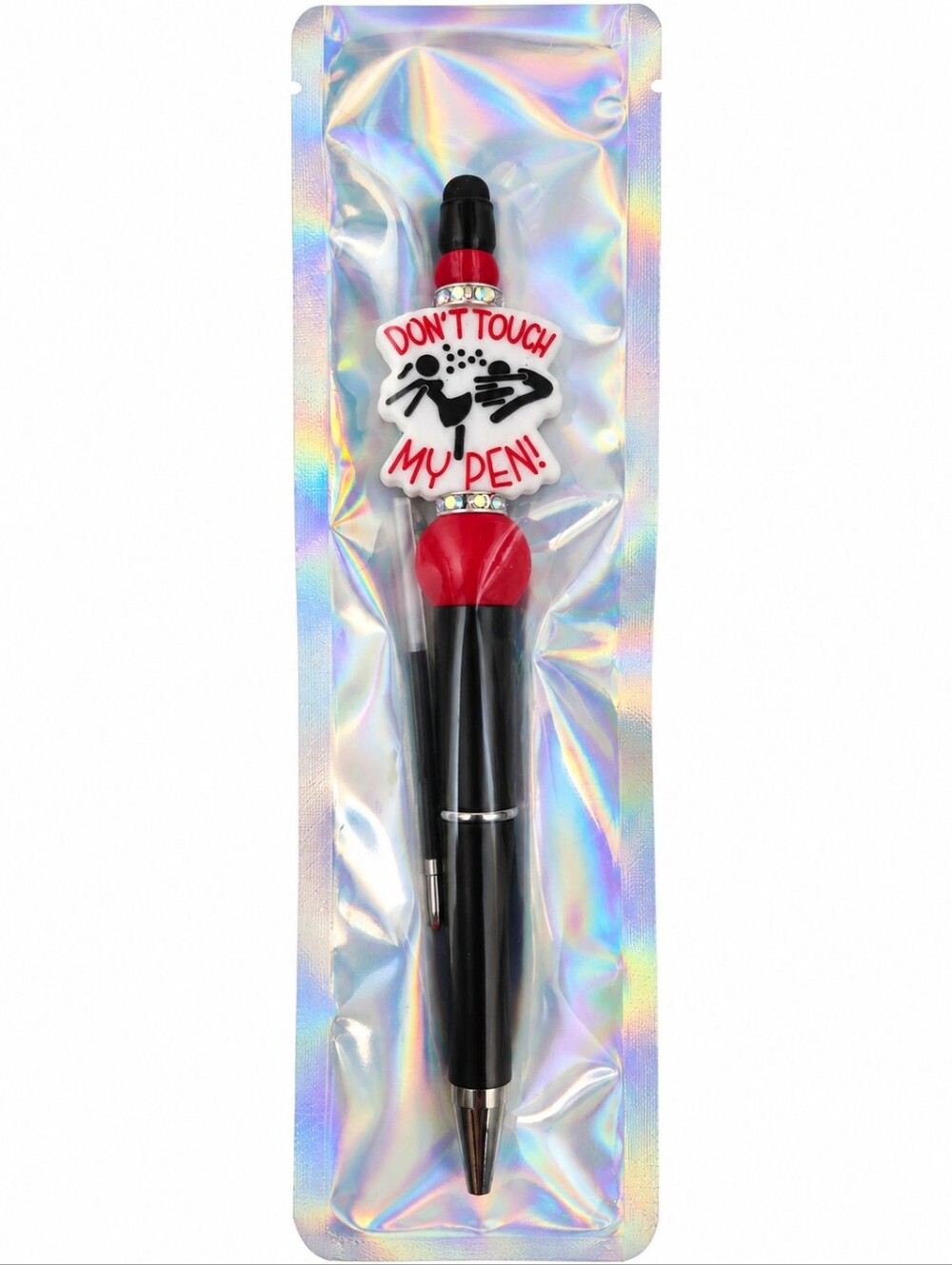 Don’t Touch My Pen Rhinestone Novelty Pen New in Package